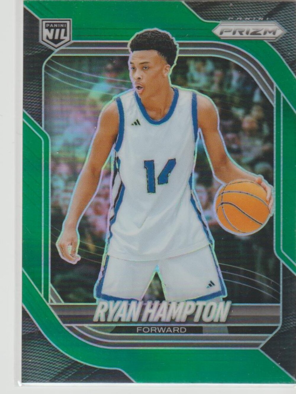Ryan Hampton 2025-26 Panini Prizm #119 Green Prizm NIL Basketball
